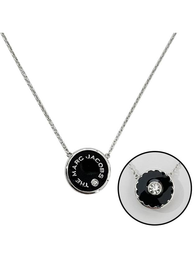 Reversible Medallion Pendant Necklace Silver - MARC JACOBS - BALAAN 2