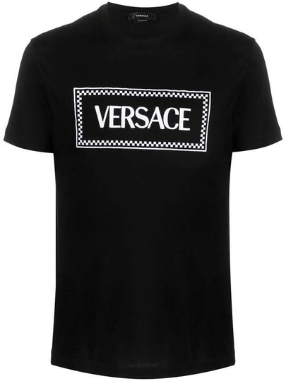 short sleeve t-shirt 76879 10116941A08584 73744 BLACK - VERSACE - BALAAN 2