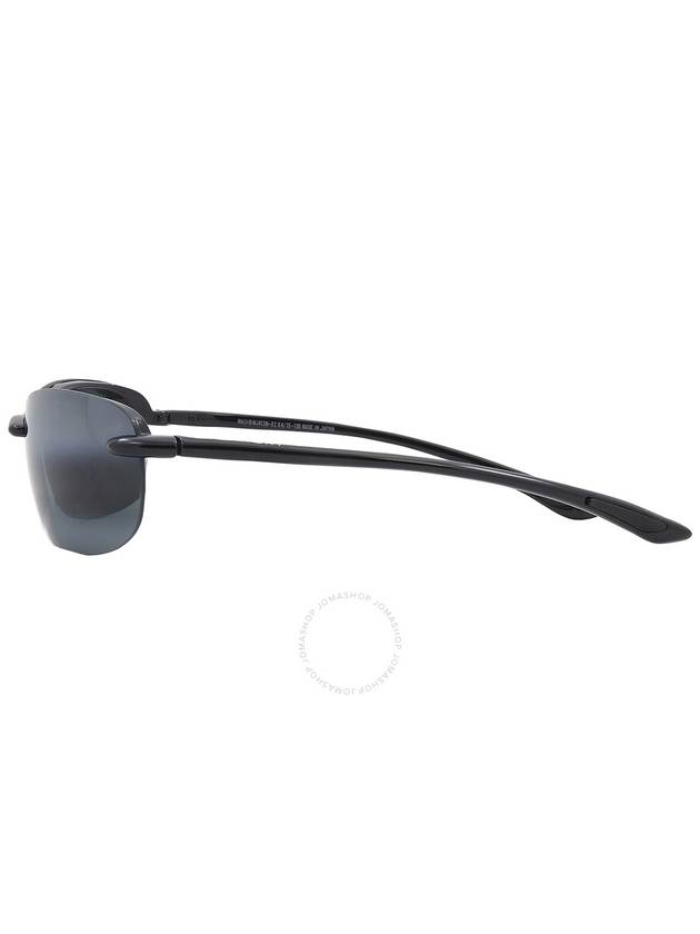 Maui Jim Hanalei Universal Fit Neutral Grey Wrap Unisex Sunglasses 413N-02 64 - MAUI JIM - BALAAN 3