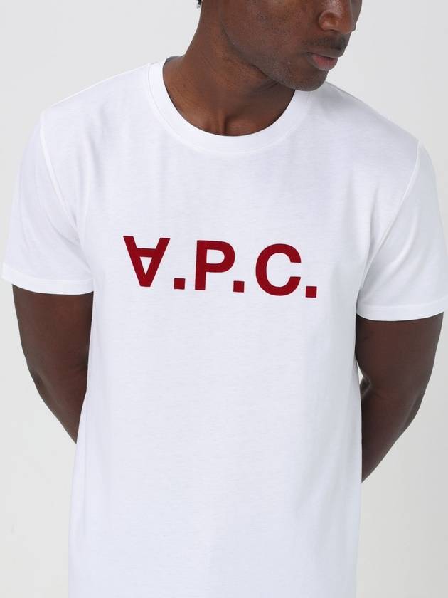 T-shirt basic A.P.C. con logo - A.P.C. - BALAAN 4