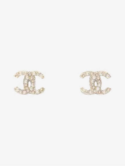 Women's CC Logo Pearl Pearl Earrings Gold - CHANEL - BALAAN 2