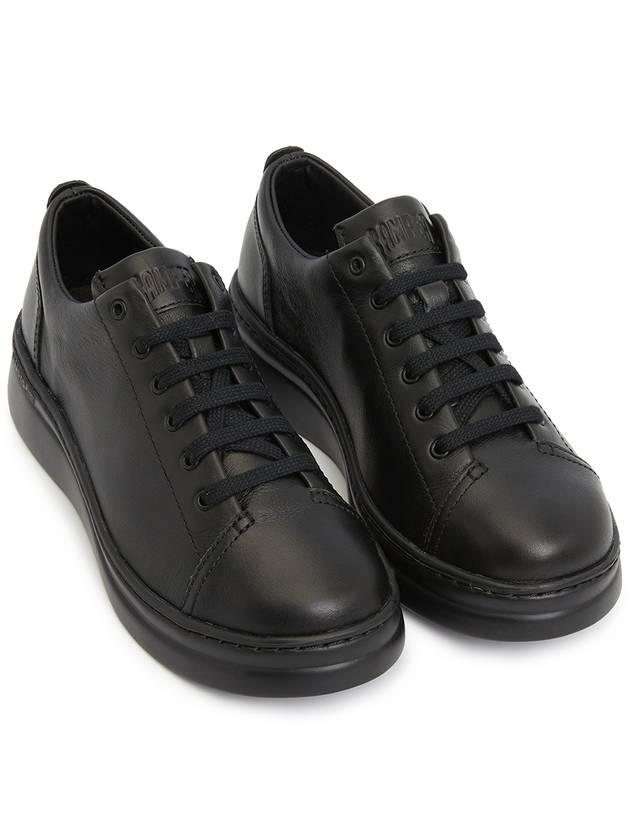 Runner Up Leather Low Top Sneakers Black - CAMPER - BALAAN 4