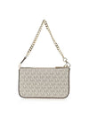 Jet Set Chain Leather Shoulder Bag Vanilla - MICHAEL KORS - BALAAN 4