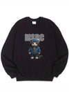 Bay Bear Indigo Blue Sweatshirt Black - MONSTER REPUBLIC - BALAAN 1