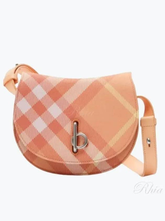 Rocking Horse Check Mini Cross Bag Pink - BURBERRY - BALAAN 2