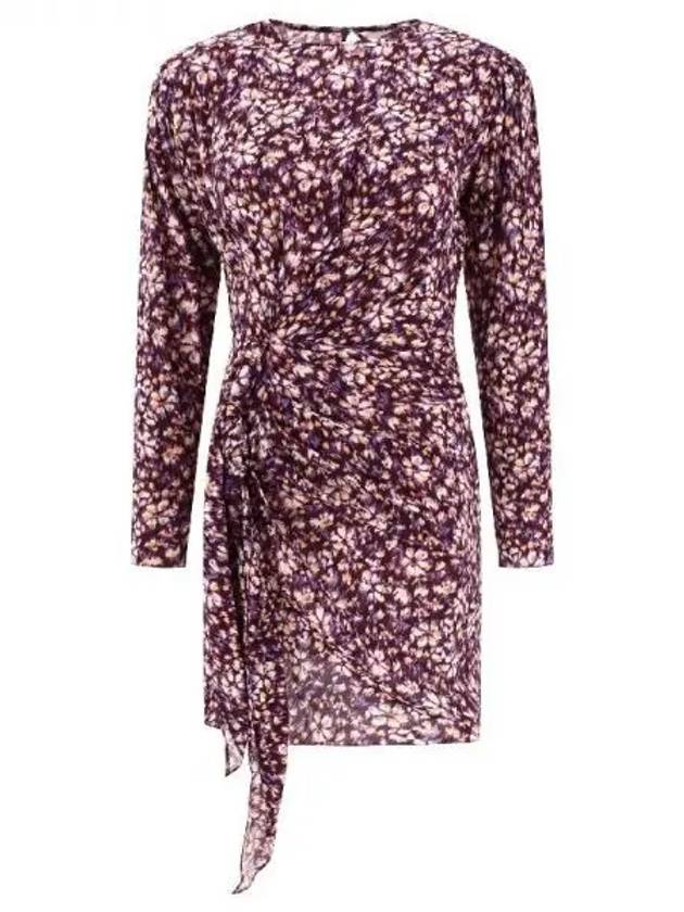 DULCE printed gather mini dress - ISABEL MARANT ETOILE - BALAAN 1