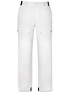 MEN STANDARD-FIT CARGO JOGGER PANTS WHITE - MEASPHERA - BALAAN 1