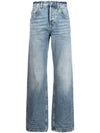 Long Extreme Lake Medium Baggy Jeans Blue - SAINT LAURENT - BALAAN 2