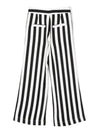 Junior Straight Pants HDP05NN0Z9483539 Black BPG - MOSCHINO - BALAAN 2