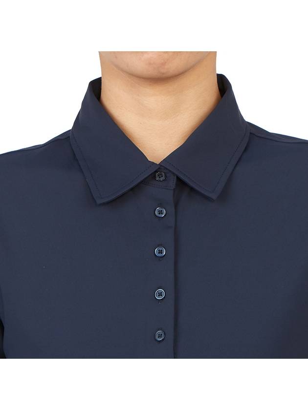 Featherweight Silky Tech Nylon Polo Shirt Twilight - G/FORE - BALAAN 7