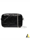 Star Glossy Lambskin Mini Cross Bag Black - GOLDEN GOOSE - BALAAN 2