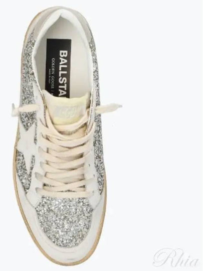 Ball Star Glitter Sneakers White - GOLDEN GOOSE - BALAAN 2