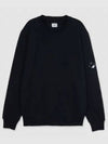 Diagonal Raised Fleece Sweatshirt Black - CP COMPANY - BALAAN 2