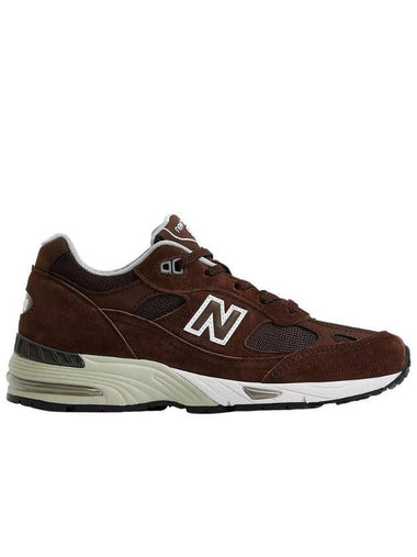 991 Made in UK Mocha Brown - NEW BALANCE - BALAAN 1