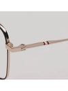 Titanium Glasses Frame BY5063H 005 Metal Frame Men Women Square - BALLY - BALAAN 5