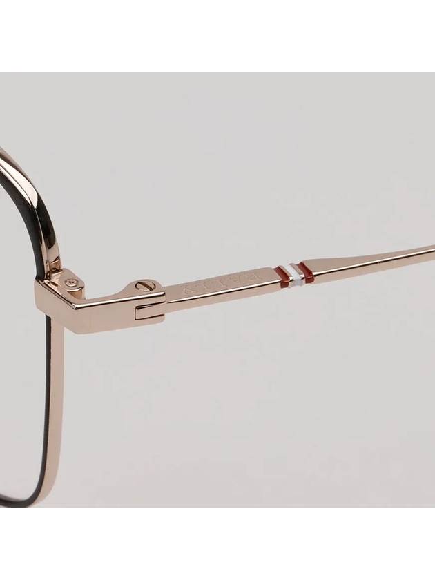 Titanium Glasses Frame BY5063H 005 Metal Frame Men Women Square - BALLY - BALAAN 5