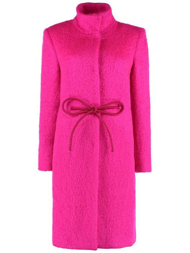 Genny Mohair Blend Coat - GENNY - BALAAN 1