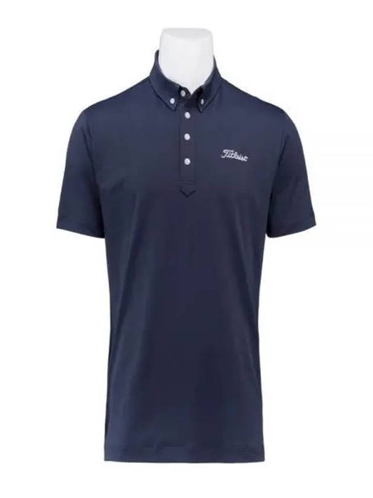 24 Basic Stretch Button down Shirt TLPMS900J NV Men s - TITLEIST - BALAAN 1