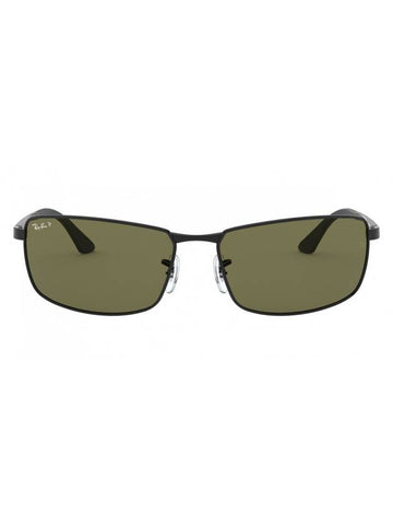 Men's Square Metal Sunglasses Green Black - RAY-BAN - BALAAN 1