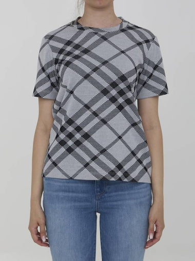 Check T-Shirt - BURBERRY - BALAAN 1