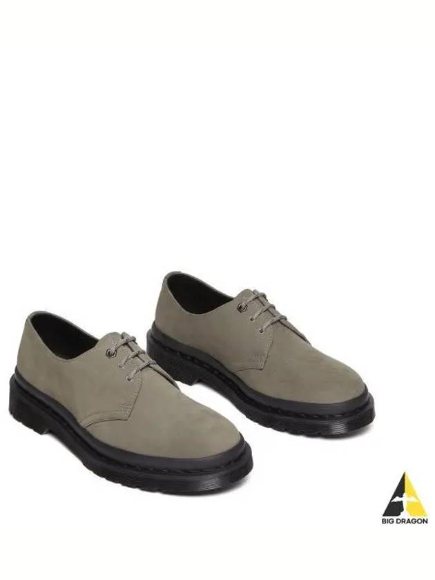 Dr Martens 1461 3 hole nickel mild nubuck WP gray 31131059 - DR. MARTENS - BALAAN 1