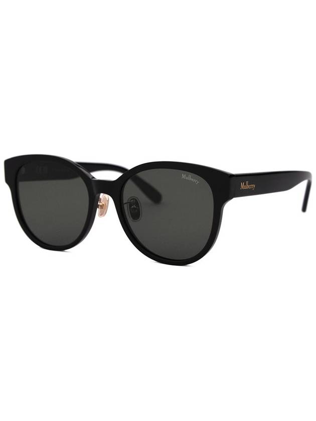 SML 193G 0700 Officially imported round horn rimmed oversized luxury sunglasses - MULBERRY - BALAAN 1