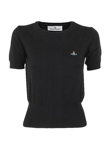 Bea Knit Top Black - VIVIENNE WESTWOOD - BALAAN 1