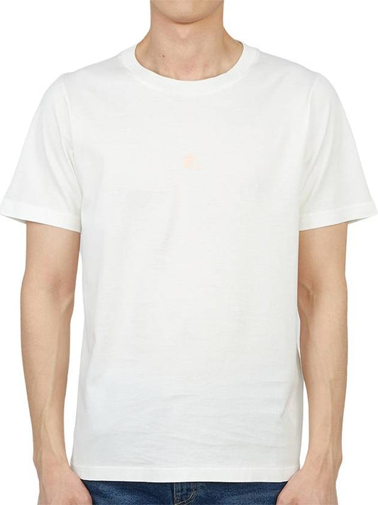 Shadow Project Logo Short Sleeve T-Shirt White - STONE ISLAND - BALAAN 2