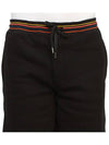 Men's Artist Stripe Lounge Shorts Black - PAUL SMITH - BALAAN 6