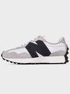 327 Sea Salt Low Top Sneakers Black White - NEW BALANCE - BALAAN 3