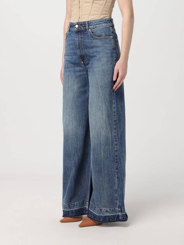 Jeans a zampa Stella McCartney in denim - STELLA MCCARTNEY - BALAAN 4