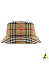 Check Cotton Bucket Hat Beige - BURBERRY - BALAAN 2