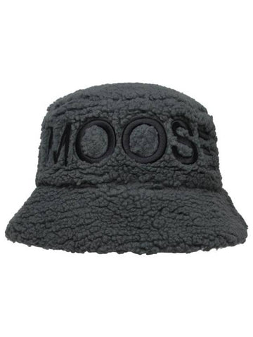 Cobble Embroidered Logo Bucket Hat Green - MOOSE KNUCKLES - BALAAN 1