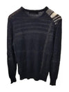 PBMA234 1657 061 Check Knit Navy - NEIL BARRETT - BALAAN 2