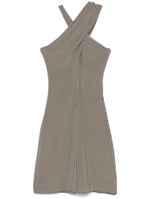 Courrèges Criss-Cross Jersey Mini Dress - COURREGES - BALAAN 1