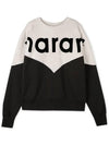 Women's Etoile Houston Federated Black Sweatshirt SW0006FA A1M08E 02FK - ISABEL MARANT - BALAAN 1