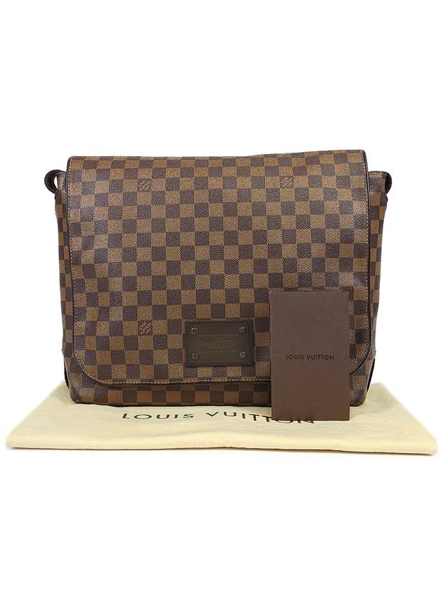 N51212 Damier Eben Brooklyn GM crossbag shoulder bag - LOUIS VUITTON - BALAAN 1