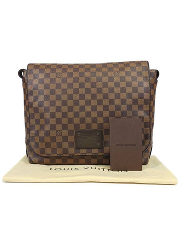 N51212 Damier Eben Brooklyn GM crossbag shoulder bag - LOUIS VUITTON - BALAAN 1