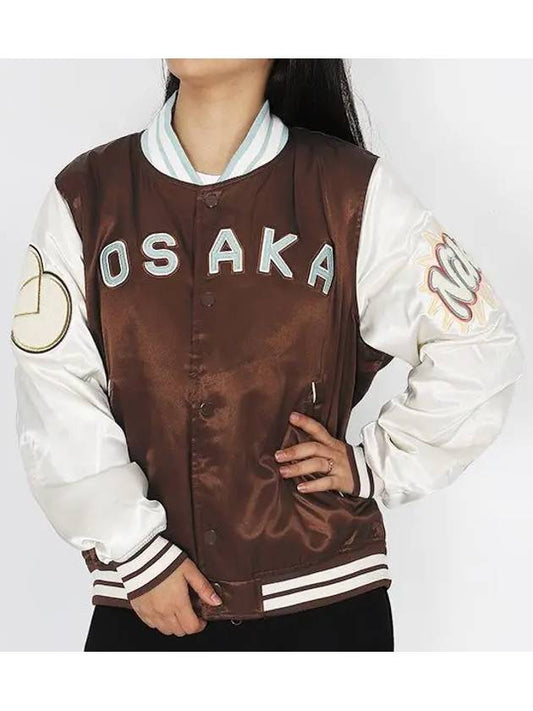 Naomi Osaka Varsity Padded Jacket Kakao Wow - NIKE - BALAAN 2