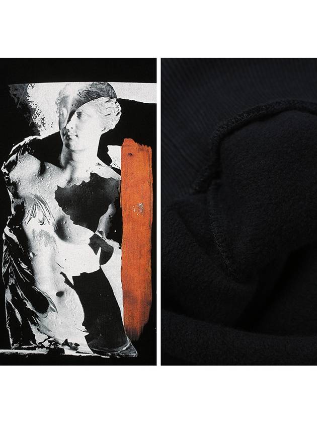 7318 653 001 David Statue Black Sweatshirt Internal Burden - GIVENCHY - BALAAN 5