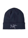 Embroidered Bird Torque Beanie Black - ARC'TERYX - BALAAN 2