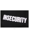 Insecurity Print Sweatshirt Black - VETEMENTS - BALAAN 8