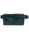 Intrecciato Cassette Mini Belt Bag Rain Tree Green - BOTTEGA VENETA - BALAAN 2