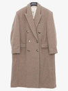 Lojima Double Coat Brown - ISABEL MARANT - BALAAN 4