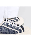 Walk'n'Dior Platform Cotton Low Top Sneaker Blue - DIOR - BALAAN 8