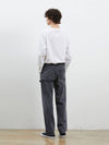 denim carpenter pants gray - CORK - BALAAN 3