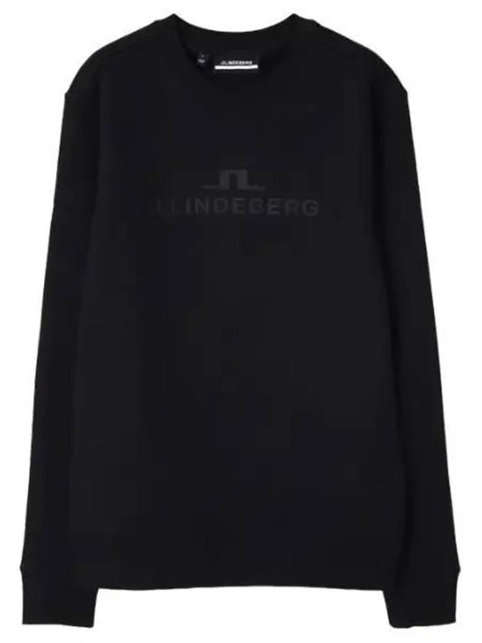 Men s Alpha Crew Neck Golf Long Sleeve T Shirt - J.LINDEBERG - BALAAN 1