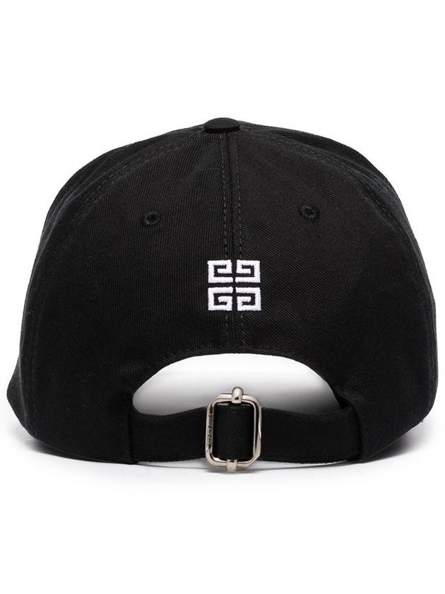 4G Logo Twill Ball Cap Black - GIVENCHY - BALAAN 4