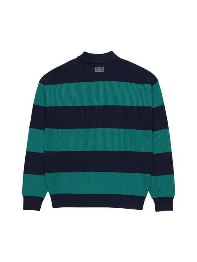 Drold Monsieur Men's LE POLO RAYE Pique Knit Navy CPO128 CO057 NY - DROLE DE MONSIEUR - BALAAN 2