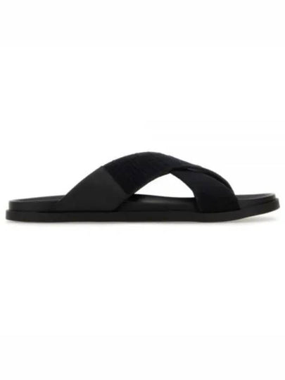 Cross Webbing Strap Sandals Black - GIVENCHY - BALAAN 2